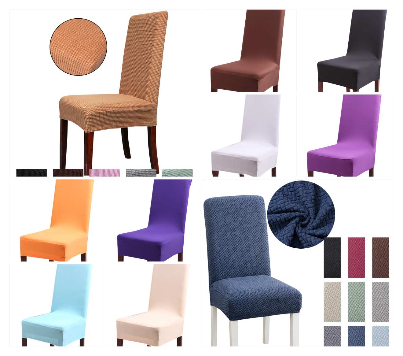 Spandex Dining Chair Covers