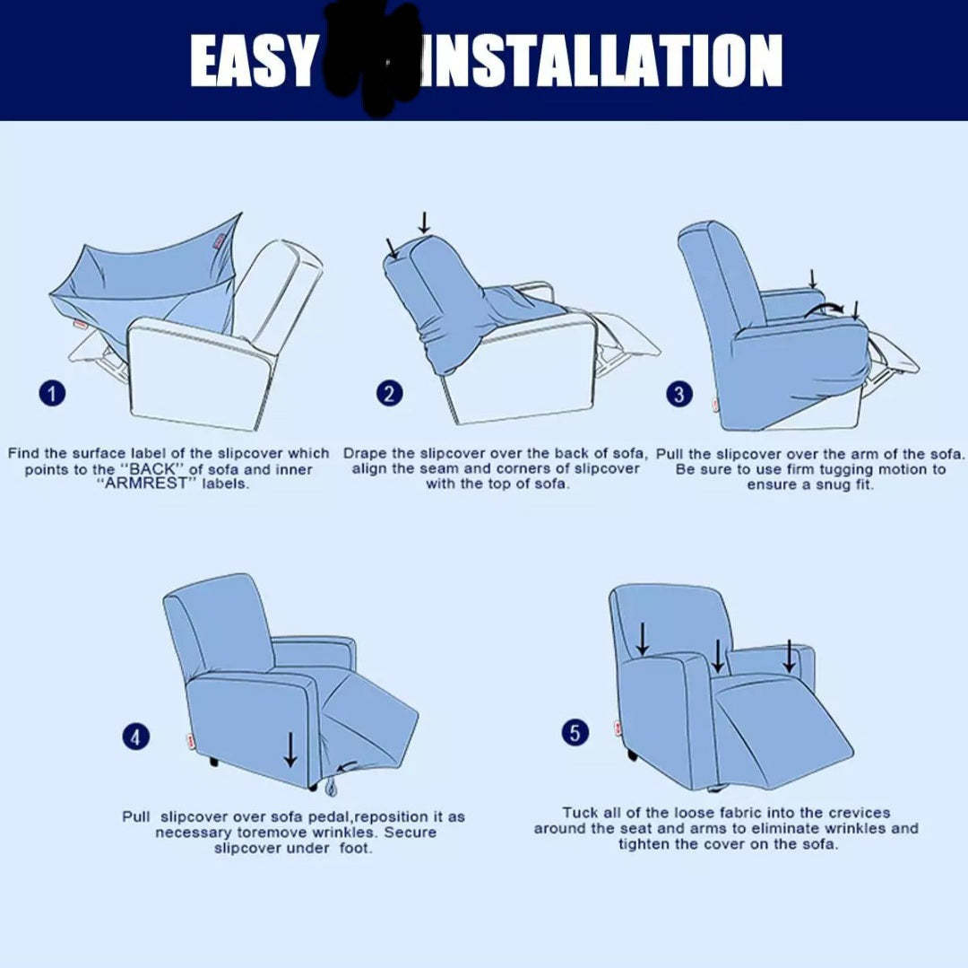 Waterproof Recliner Cover.