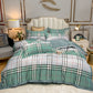 High End Silky Tencel Printed Four piece Spring Summer Ice Silky Bedding Set