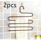 Pants Organizer And Space Saver Non-Slip Type Home Pants Rack Hanger