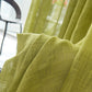 Vibrant Colors Decorative Linen Curtains
