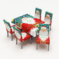 Christmas digital printed chair cover