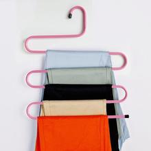 Pants Organizer And Space Saver Non-Slip Type Home Pants Rack Hanger