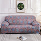 Colorful floral shapes HomeStyle sofa cover