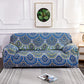 Blue and green circular patterns HomeStyle sofa cover